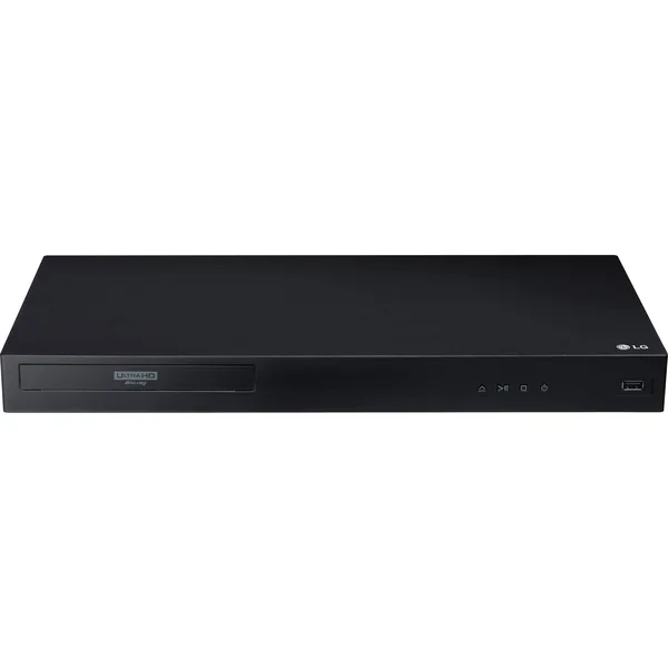 LG 3D Ultra High Definition BLU-RAY 4K Player with Remote Control - HDR Compatibility, Upconvert DVDs, Ethernet, HDMI, USB Port (