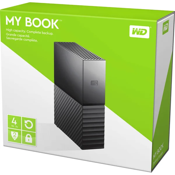 WD My Book 4TB USB 3.0 External Hard Drive, Black