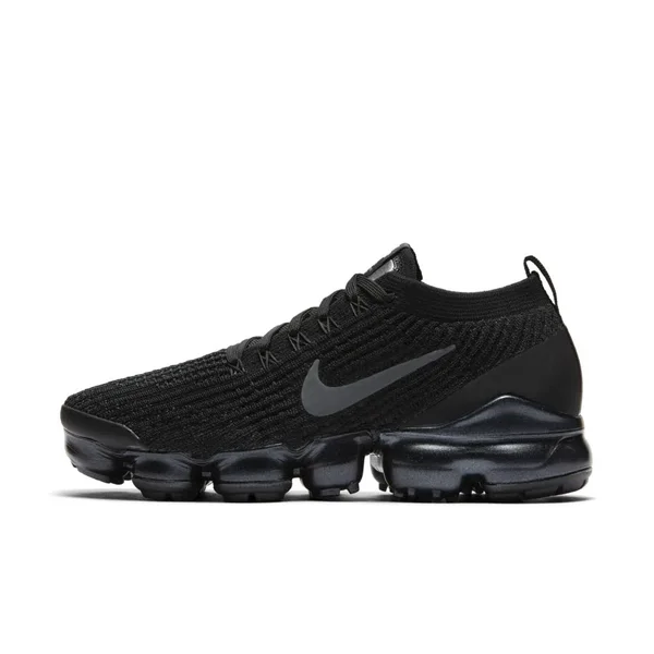 Nike Womens Air VaporMax Flyknit 3 Shoes Black/Anthracite White Size 6.0