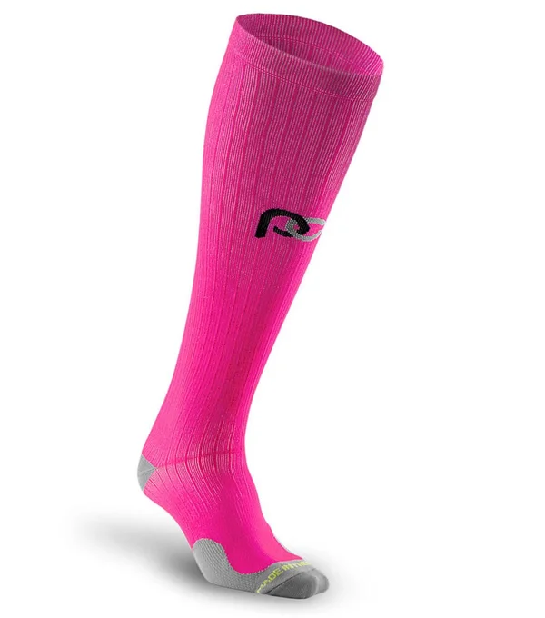 Pro Compression Men's Marathon Tall Compression Socks - Pink - L/XL