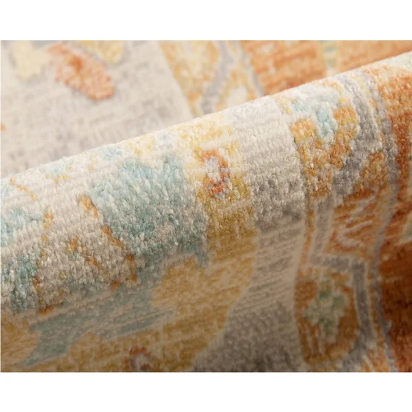 Amer Bohemian BHM-3 Area Rug - Aqua, 8&9x22 x 11&9x22 Rectangle