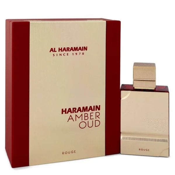 Al Haramain Amber Oud Rouge by Al Haramain 2 oz Eau De Parfum Spray for Men.