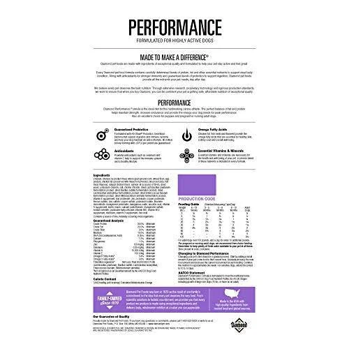 Diamond Performance Dog Food 40 lbs
