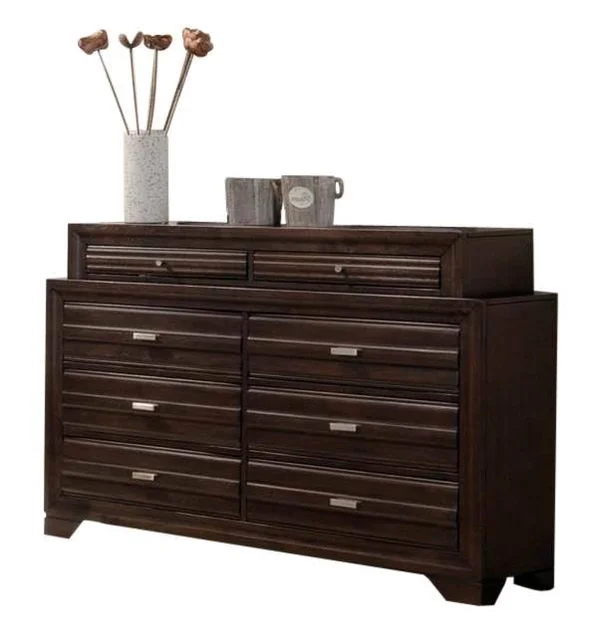 Oliver Dresser in Antique Walnut - Myco OL6230-DR