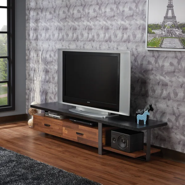 ACME Furniture Elling TV Stand - Walnut/Black