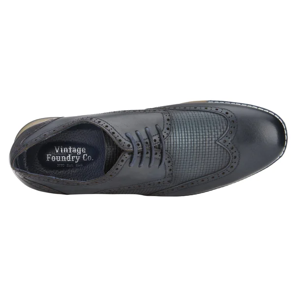 Vintage Foundry Co - Men's Awesome Wingtip Navy, 10.5