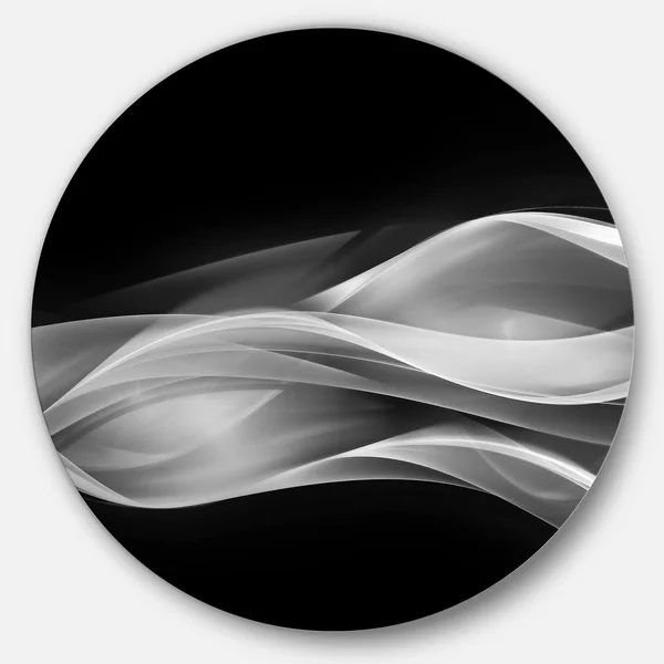 Design Art &Glittering Silver Pattern& Graphic Art Print on Metal