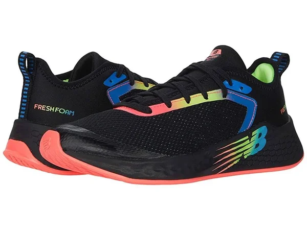New Balance Kids& Fresh Foam Fast V2 - Black/Pink (Size 3)