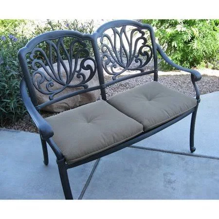 Darby Home Co Kristy Aluminum Garden Bench