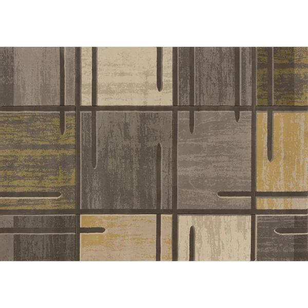 United Weavers Contours Stiletto Grey Area Rug 5&3x22 x 7&6x22