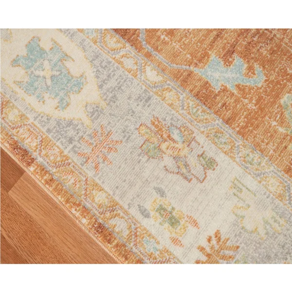 Amer Bohemian BHM-3 Area Rug - Aqua, 8&9x22 x 11&9x22 Rectangle