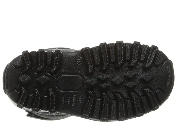 Tundra Teddy 4 Boot (Toddler/Little Kid), Black/Yellow