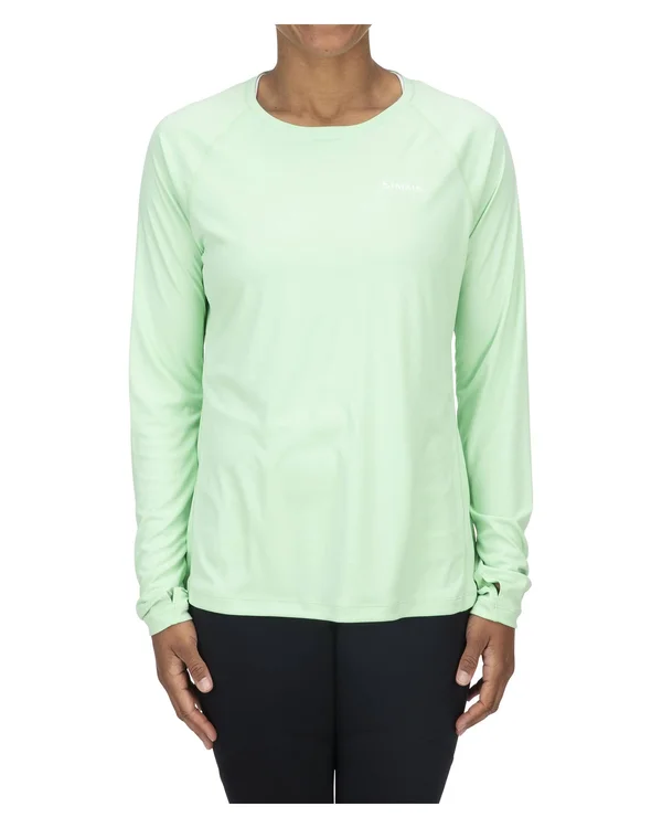 Simms Women's Solarflex Crewneck - Melon, XXL
