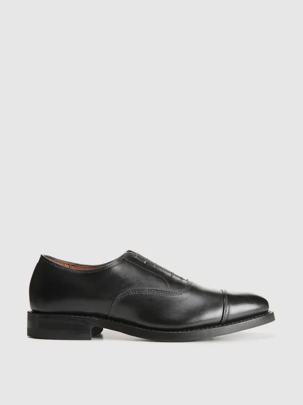 Allen Edmonds Park Avenue Lace Up Oxford Shoe - Black - 11/3E
