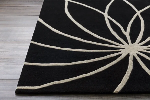 Surya Forum FM-7072 Area Rug - 5& x 8& Black