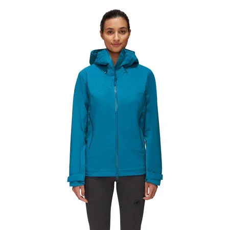 Mammut Women's Kento HS Hooded Jacket - XL - Sapphire