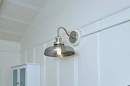 Maxim 25087MSKSN Mini Hi-Bay 1-Light Wall Sconce - Satin Nickel
