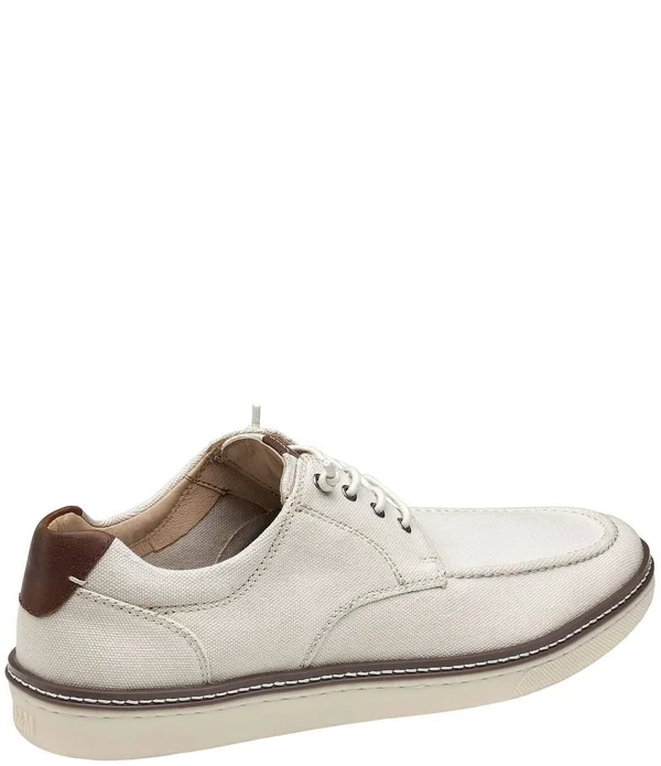 Johnston & Murphy Men's McGuffey Moc Toe Shoes - Beige