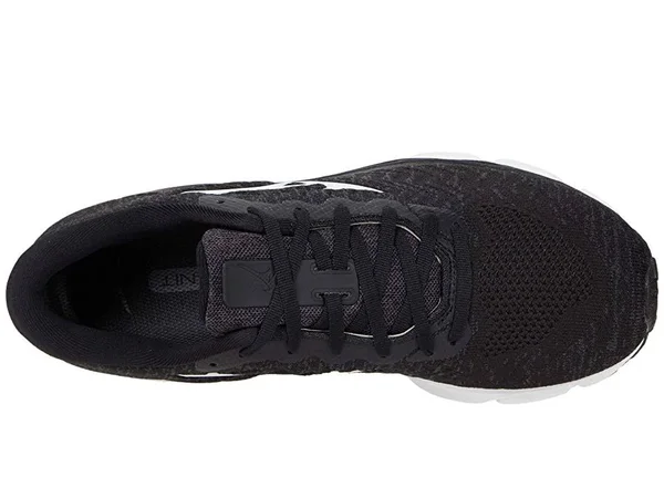 Mizuno - Men's Wave Inspire 16 Waveknit Running Shoe, black-white, Size 15
