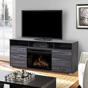 Dimplex Sander Media Console Electric Fireplace with Logs