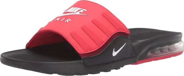 Nike Air Max Camden Red/Black Men's Slide Shoes, Size: 14
