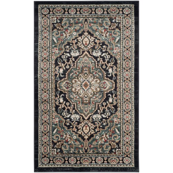 Safavieh Lyndhurst LNH338B 3&3x22 x 5&3x22 Cream - Beige Area Rug
