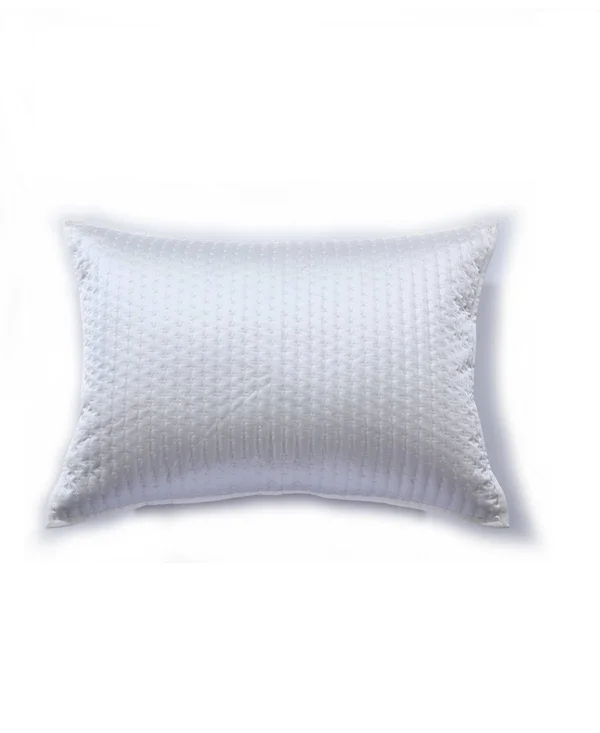 Hotel Collection Hydrangea Velvet Sham - Standard, Created for Macy&s - White