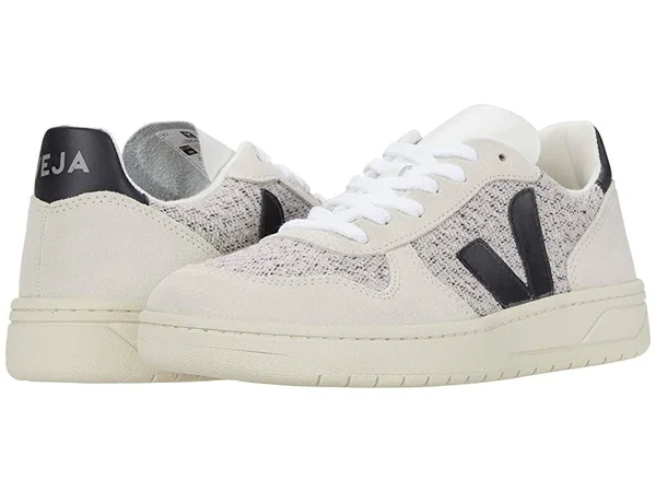 Veja V-10 Flannel Snow/Black, W6