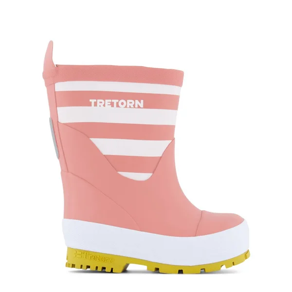 Tretorn - Kids - Pink Gr鋘na Rain Boots 35 EU - Girl