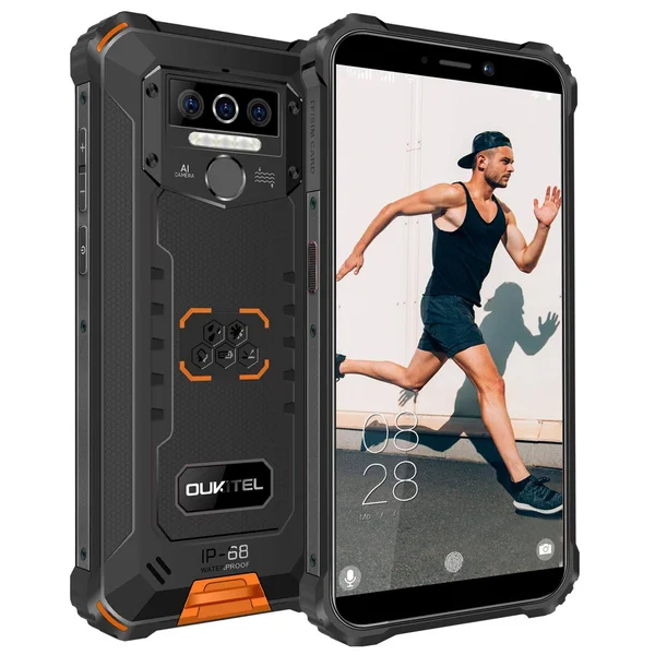 Oukitel WP5 Rugged Cell Phone Unlocked - Android 10 Smartphone 8000mAh Battery IP68 Waterproof Rugged Smartphone, 5.5x22 HD+ 4GB