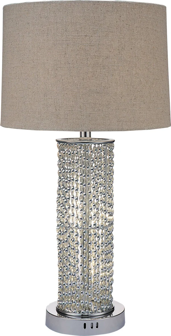 Acme Britt Table Lamp Chrome
