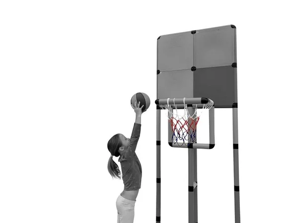 Funphix Set of Nets- 2X Soccer Nets, Volleyball Net, Basketball Net in White, FP-4NS-SS