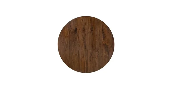 4 Person Round Dining Table, Solid Walnut, Article Sedo Modern Furniture