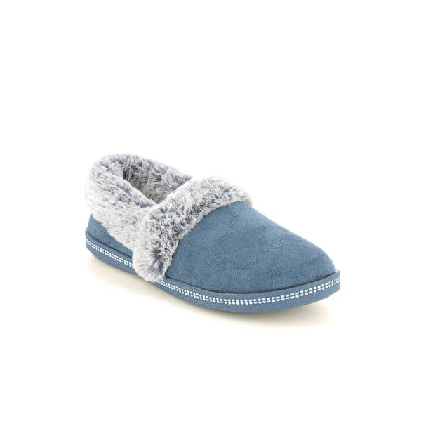 Skechers Cozy Campfire Navy Womens Slippers 32777 in Size 5