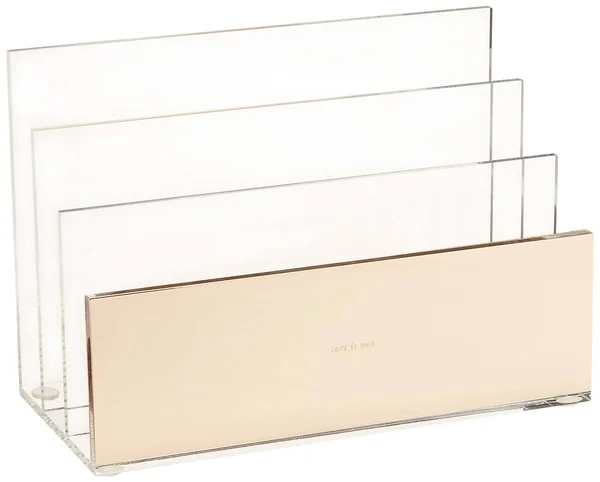 Kate Spade New York Acrylic File Organizer - Gold