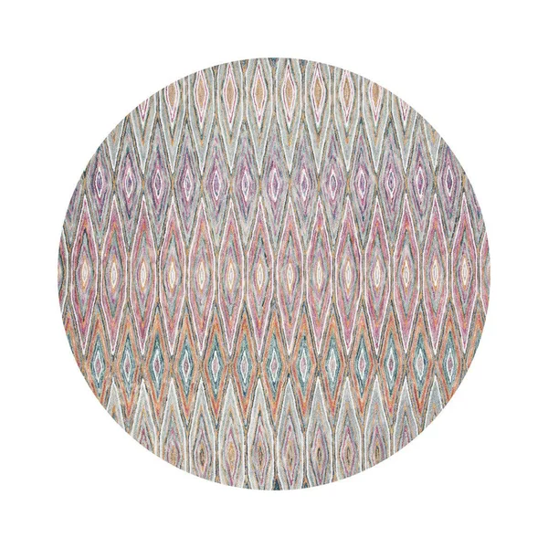 Safavieh Aspen Rug Collection APN805M - Blue, Pink - 7& x 7& Round