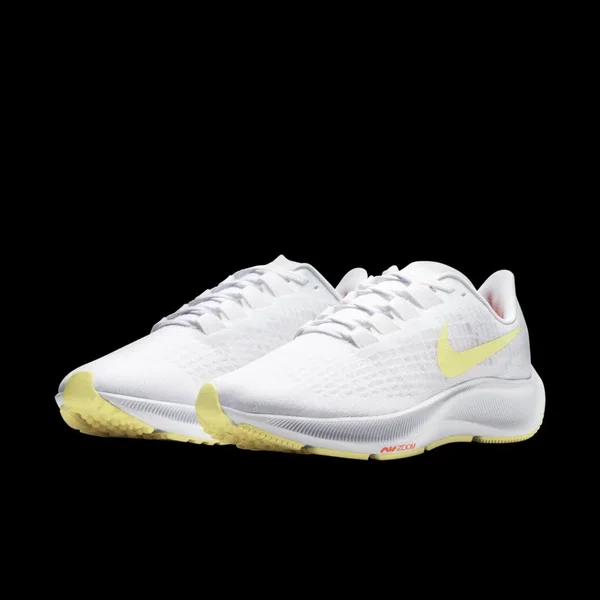Nike Air Zoom Pegasus 37 White Women's Running Shoes, Size: 7