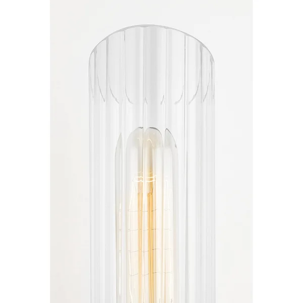 Mitzi H177102S-AGB Cecily 2 Light Small Wall Sconce - Aged Brass