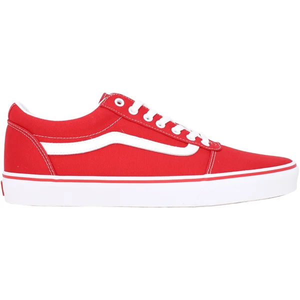 Vans Mens Ward Sneakers - Red - Size 11.5M