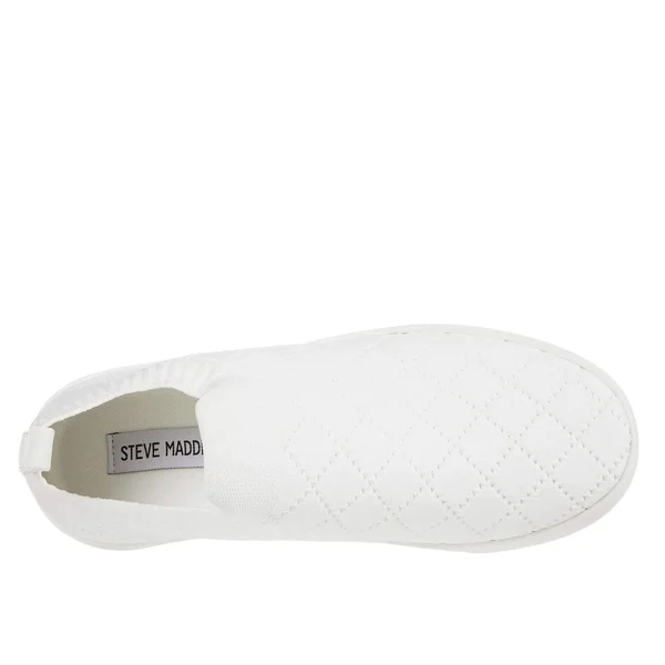 Steve Madden Bequilt 6 Women's White
