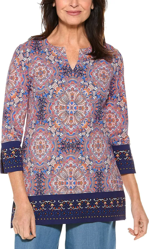Coolibar UPF 50+ Women's St. Lucia Tunic Top - Sun Protective