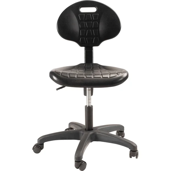 National Public Seating Polyurethane Task Chair, Black