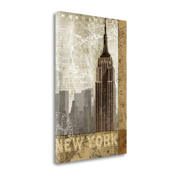 Tangletown Fine Art Autumn in New York by Keith Mallett