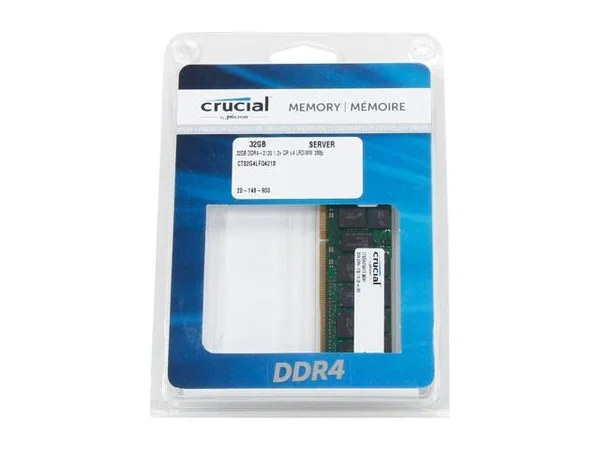 Crucial 32GB DDR4 Load Reduced ECC Memory Module