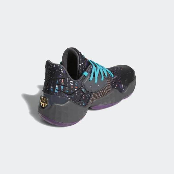 Adidas Harden Vol. 4 Basketball Shoes - Men's, Size: Small, Black