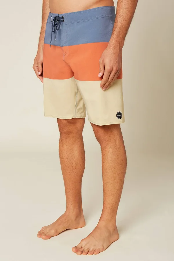 O&Neill Hyperfreak Blockade 19x22 Boardshorts Men's Orange, 40