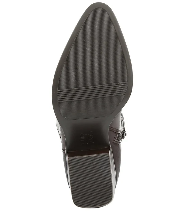 Naturalizer FAE Boot Wide Calf 4.5 Women's Peanut Butter