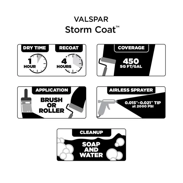Valspar Pro Storm Coat Semi-Gloss Blissful Blue 4005-3c Exterior Paint (5-Gallon), HGSW1386-148692