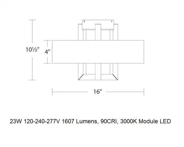 WAC Madison LED Flush Mount - FM-96916-AB