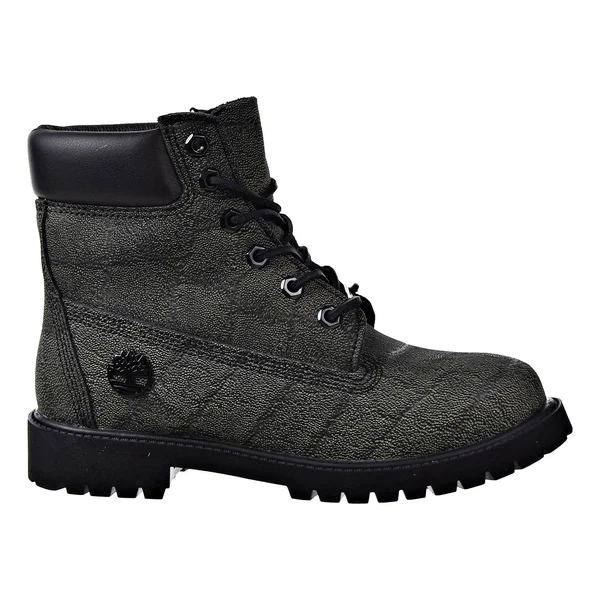 Timberland 6 inch Premium Juniors Boots Gray Earth Helcore Leather TB0A1PLK - 4